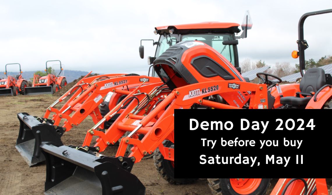 Demo Day Pete's Equipment Sales & Rental Morrisville Vermont